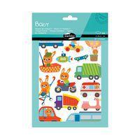 Etui 87 gommettes baby moyens de transport - Maildor thumbnail image