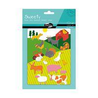 Sachet 30 gommettes sweety ferme - Maildor thumbnail image