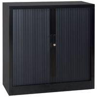 Armoire basse à rideaux en kit - Largeur 120 cm - Manutan Expert thumbnail image