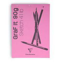 Bloc GraF'iT 90g rose - Clairefontaine thumbnail image