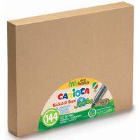 Schoolpack 144 feutres pointe extra large jumbo 6mm - Carioca thumbnail image