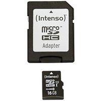 Carte MicroSDHC UHS-I Class 10 - 16Go INTENSO thumbnail image