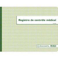 Registre de Contrôle médical - folioté - 60 pages thumbnail image