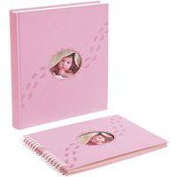 Album photos livre 60 pages blanches Piloo - 29x32 cm  Rose thumbnail image 3