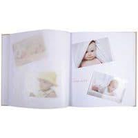 Album photos livre 60 pages blanches Piloo - 29x32 cm  Bleu thumbnail image 4