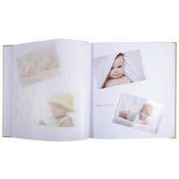 Lot de 2 albums photos livre 60 pages blanches 29x32cm ZÉPHIRE Beige thumbnail image 3