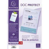 Lot de 5 Etuis de protection simples PVC Haute Qualité 30/100e - A4 thumbnail image 2