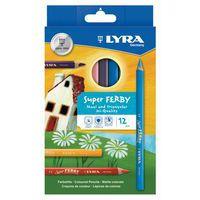 Etui 12 crayons gros module super ferby 18 cm - Lyra thumbnail image