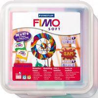 Boite 26 blocs 57gr de pâte polymère dont 5 offerts - Fimo thumbnail image