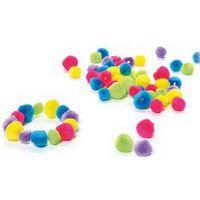 Sachet 200 perles pompons doux thumbnail image