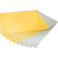 Bloc 10 feuilles carton A4 300g 5 or 5 argent - Folia thumbnail image