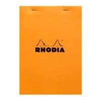 Bloc agrafé orange petits carreaux 150 feuillets - Rhodia thumbnail image