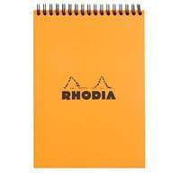 Bloc orange reliure intégrale réglure ligné - Rhodia thumbnail image