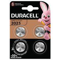 Pile bouton Lithium DL 2025 - Pack de 4 - Duracell thumbnail image