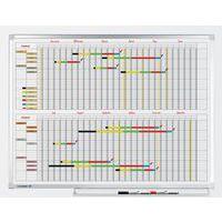 PROFESSIONAL planning annuel 6 mois 90x120cm Émail thumbnail image 2