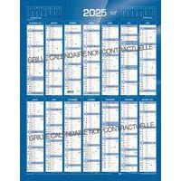 Calendrier annuel vertical - 43 x 55cm - Année 2025 - Quo Vadis thumbnail image