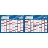 Calendrier banque 16 mois 2025 - 55 x 40,5 cm - Quo Vadis thumbnail image