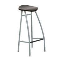 Tabouret haut Diablo assise bois verni thumbnail image