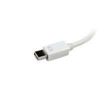 Adaptateur de voyage Mini DisplayPort vers VGA/DVI/HDMI -Blanc thumbnail image 3