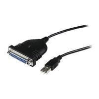 Câble Adaptateur de 1.80m USB vers 1 Port Parallèle DB25 pour Imprimante thumbnail image