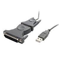 Câble adaptateur USB vers port série DB9 DB25 avec adaptateur StarTech thumbnail image