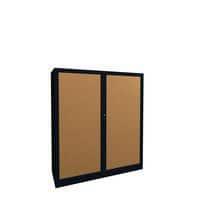 Armoire métal Classique hauteur 135 cm rideaux PVC classé au feu M1 Acial thumbnail image