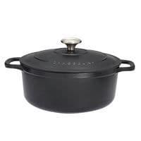 Cocotte en fonte ronde 28 cm Noire - Sublime - CHASSEUR thumbnail image