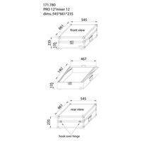 Flightcase 19" PD-FU12 pour table de mixage thumbnail image 3