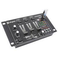 Table de mixage 6 canaux avec USB/MP3 Noire STM-3020B Skytec thumbnail image