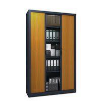 Armoire métal Classique hauteur 198 cm rideaux PVC classé au feu M1 Acial thumbnail image 6