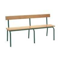 Banc maternelle avec dossier longueur 120 cm - Manutan Expert thumbnail image 3