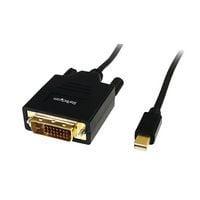 Câble Adaptateur Mini DisplayPort vers DVI de 1.8m-Convertisseur Mini DP thumbnail image