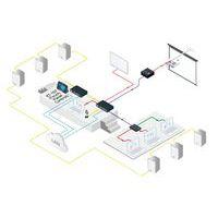 Sélecteur automatique 2 HDMI 1 VGA Ethernet, RS-232 et audio HDBaseT thumbnail image 2