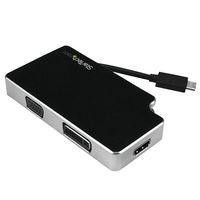 Adaptateur audio/vidéo de voyage 3 en 1-USB-C vers VGA DVI ou HDMI-4K thumbnail image