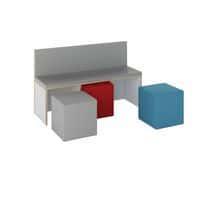 Banquette droite Filos assise mousse grise thumbnail image 5