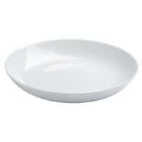 Assiette plate en porcelaine blanc-Eloa thumbnail image