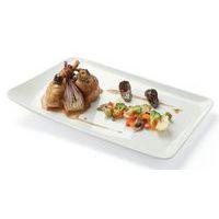 Assiette burger en porcelaine blanc-Now'O thumbnail image