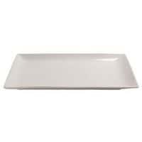 Assiette rectangulaire plate en porcelaine-Clelia thumbnail image