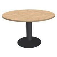 Table réunion ronde Lounge Ø 120 cm pied central Simmob thumbnail image 8