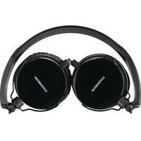 Casque pliable avec micro sur câble plat HED2207BK - Thomson thumbnail image 5