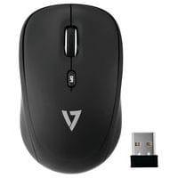 Souris optique mobile sans fil 2.4Ghz 4 Boutons 1600Dpi noir V7 thumbnail image