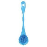 Lot de 10 Brosse vaisselle, 185 mm, medium, bleu thumbnail image 2