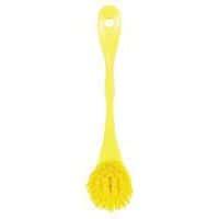 Lot de 10 Brosse vaisselle, 185 mm, medium, jaune thumbnail image 2