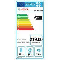 Réfrigérateur combiné 287L BOSCH - KGV33VLEAS thumbnail image 3