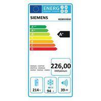 Réfrigérateur combiné 308L SIEMENS - KG36VVIEAS thumbnail image 4