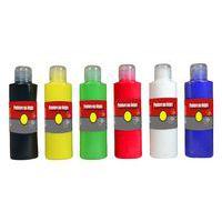 Assortiment 6 flacons 250ml gouache aux doigts couleurs vives thumbnail image