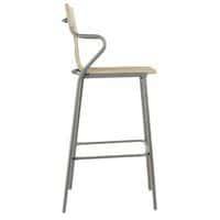 Lot de 2 chaises hautes Horizon noisette Lafuma thumbnail image 2