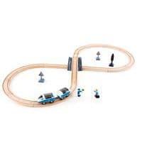 Circuit de train en huit bois - Hape thumbnail image