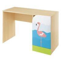 Bureau droit 1 porte - flament rose thumbnail image