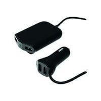 Chargeur allume-cigare 4 ports USB 2+2 thumbnail image